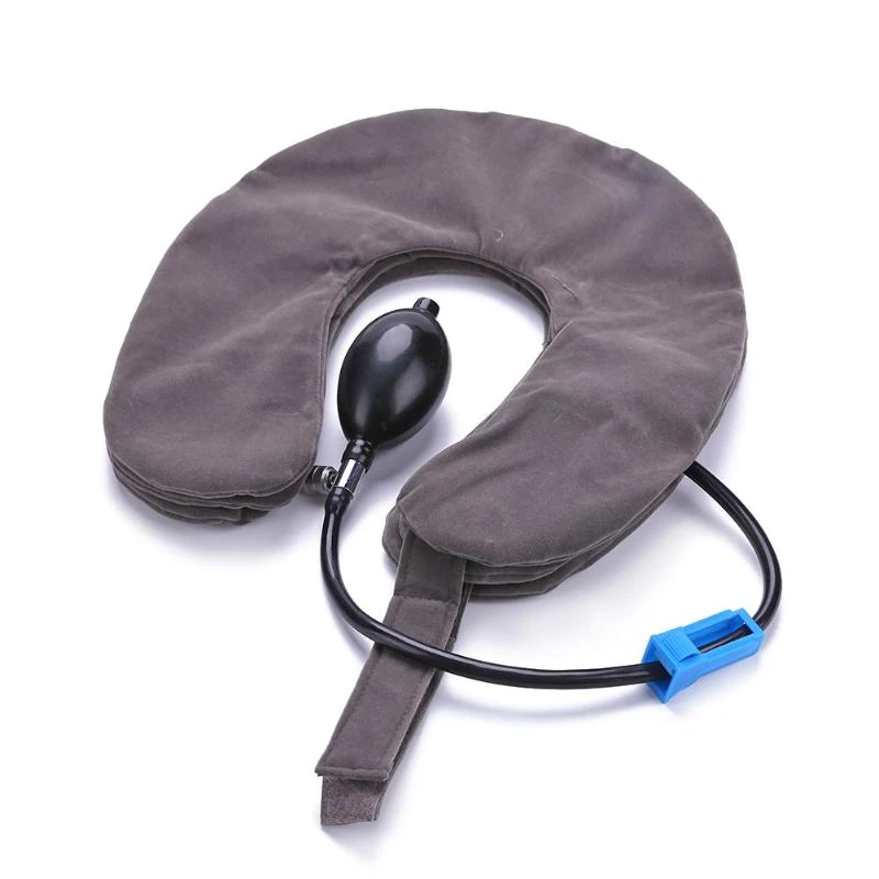 Inflatable Pain Relax Support Massager Air Cushion Traction Soft Pillow