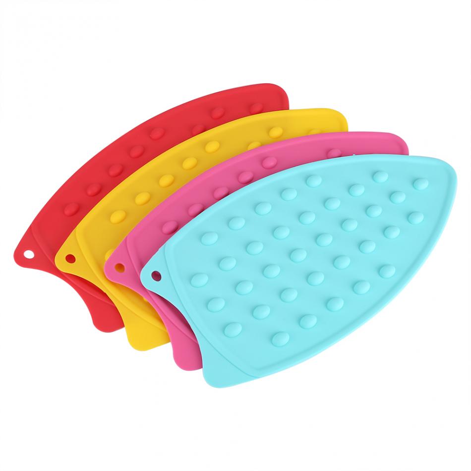 Ironing Board Anti-slip Heat Resistant Silicone Iron Mat Hot Safety Ironing Rest Pad