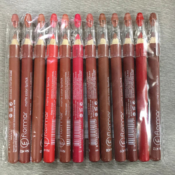 Matte lip pencil / Liner pack of 12 deal