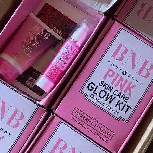 BNB pink Skin Care Glow Kit