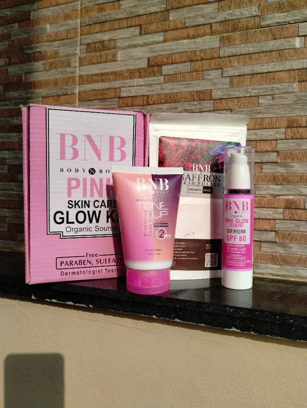 BNB pink Skin Care Glow Kit