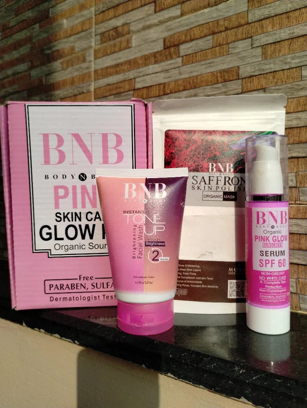 BNB pink Skin Care Glow Kit