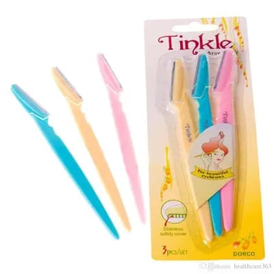 3pc set Tinkle Eyebrow Razor